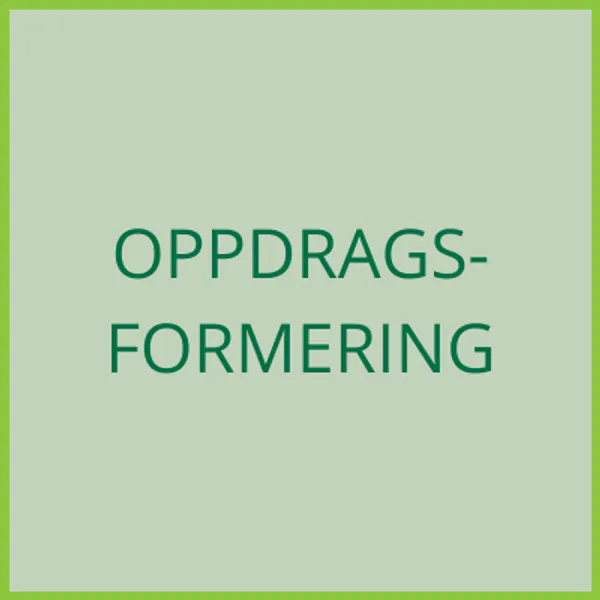 Hovedbilde Oppdragsformering